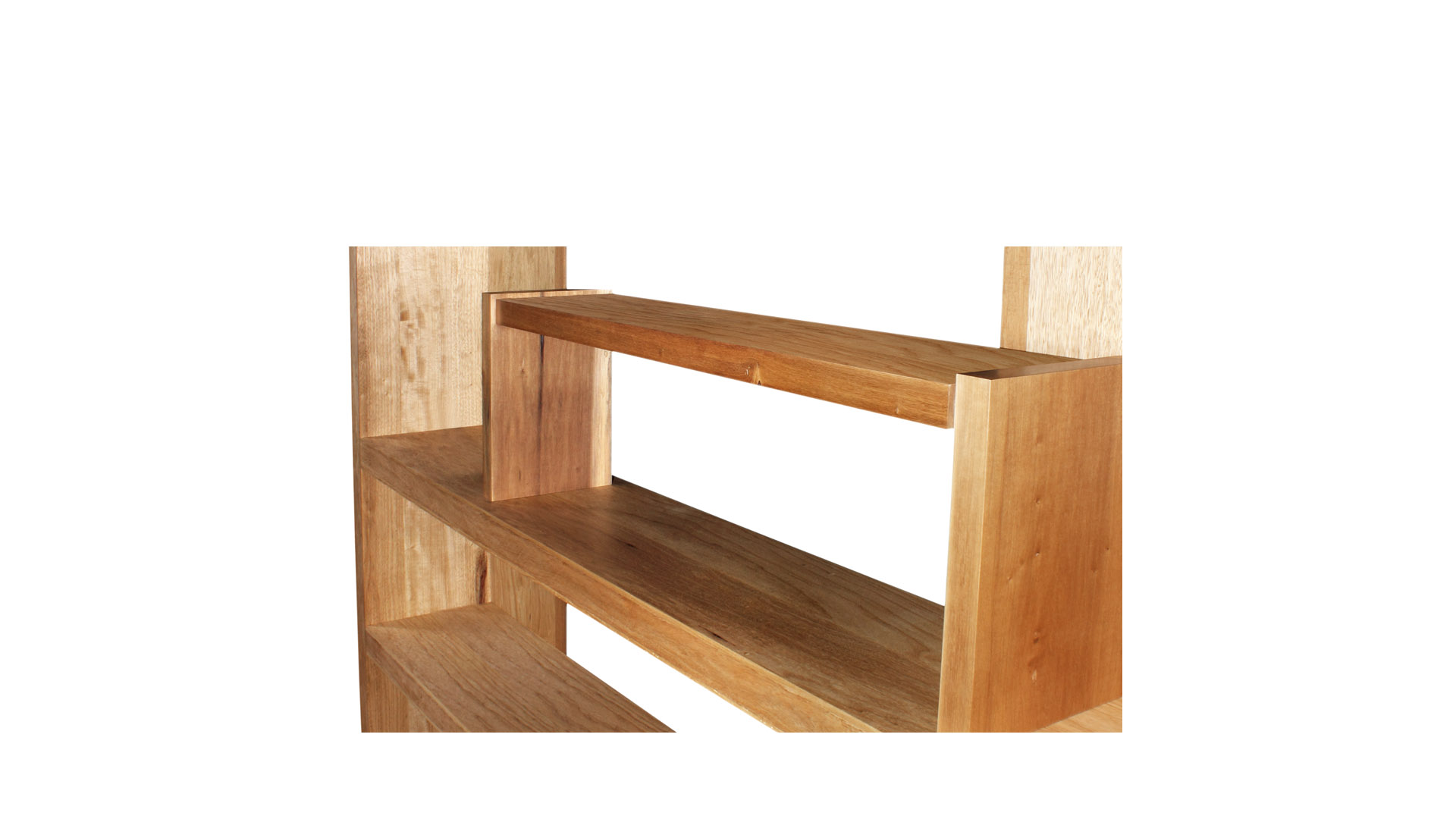 minimal classic shelving units