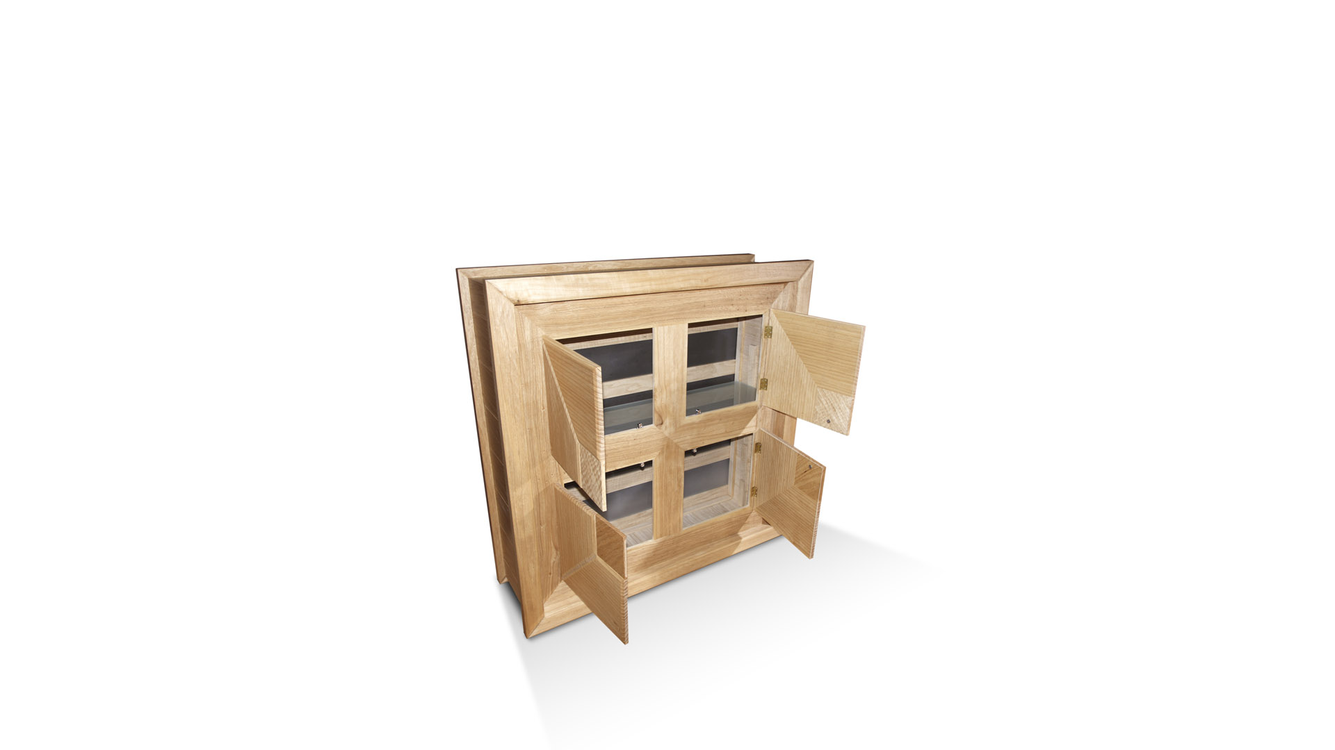 minimal classic shelving units